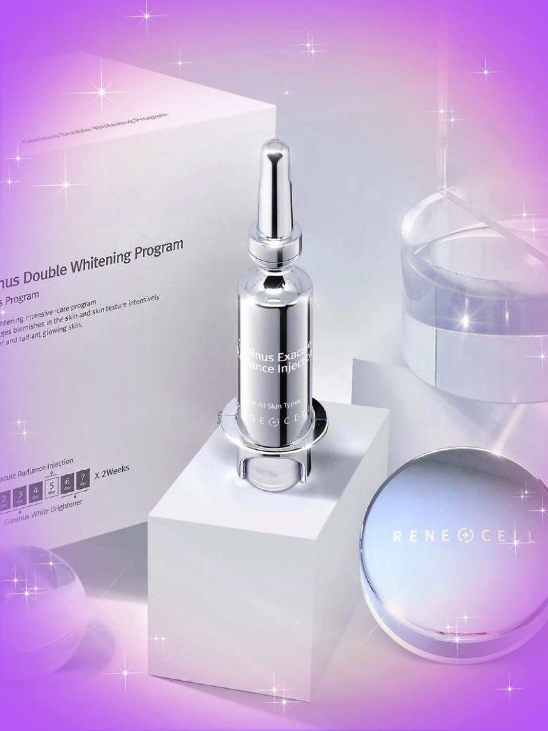 ルネセル 美白 人気 ギミナス3点セット Renecell ルネセル 化粧品 ギ