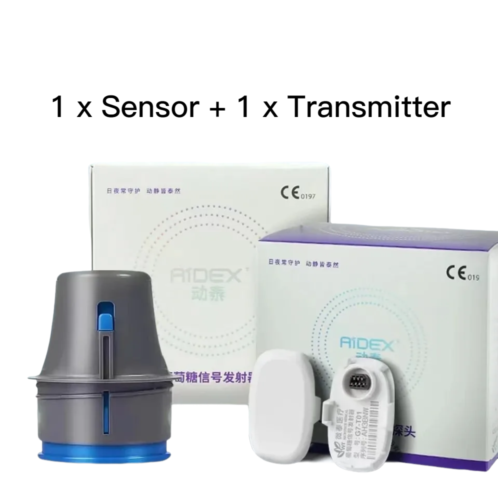 Freestyle Libre Aidex Dynamic Blood Glucose Monitoring CGMS 24h Realtime Monitor Scan Free Multilingual System Remote Monitoring. 