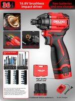 DELIXI Electric | Brushless Home-use Impact Screwdriver