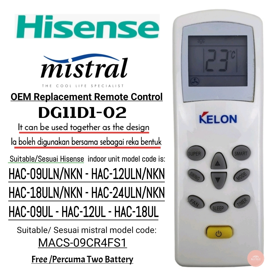 hisense hac 09nkn