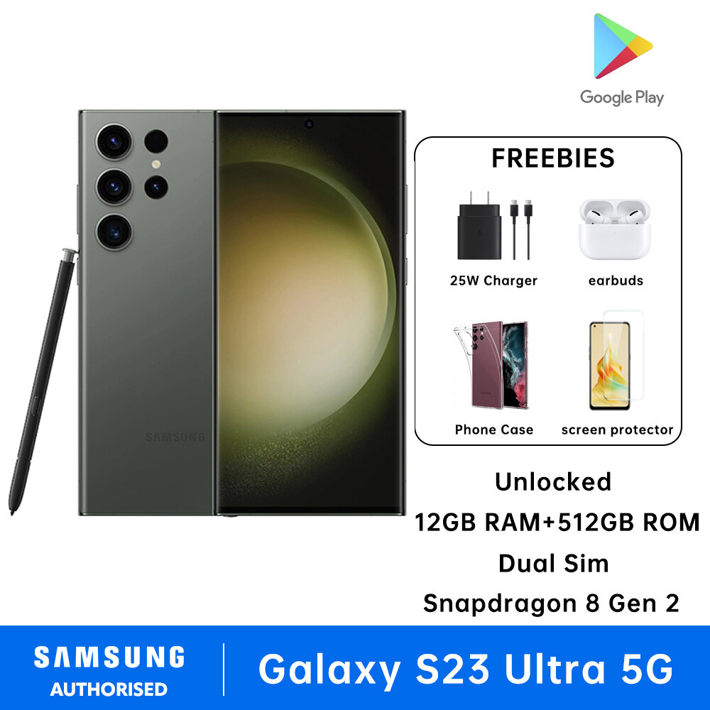 Samsung Galaxy S23 Ultra Dual Sim 12GB RAM + 512GB ROM Cell Phone Factory Unlocked Android Smartphone 200MP Camera Night Mode Long Battery Life - Image 4