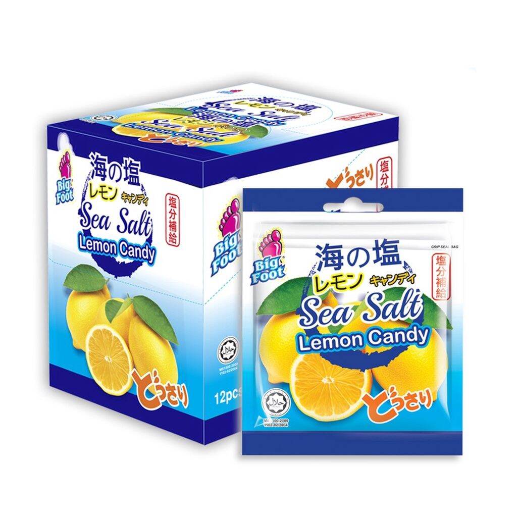 HIMALAYA Salt Sport Candy / Sea Salt Lemon Candy 15g x 12pkt [Assorted] Lazada