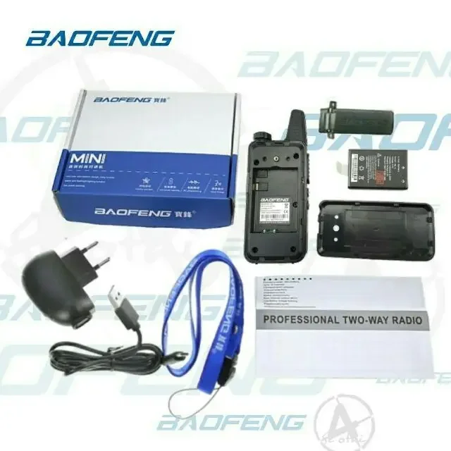Baofeng BF-R5 Mini Walkie Talkie with Headset 5W power 400-470Mhz Frequency UHF