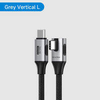 Hagibis USB C to USB C Right Angle Cable 240W 90 Degree Type C Car Fast Charging Cable 80Gbps for Thunderbolt 5 iPhone Macbook