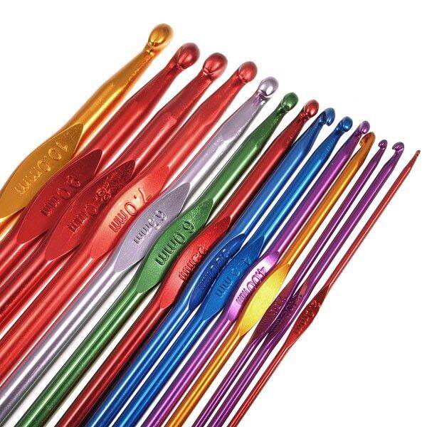 Tunisian Crochet Hooks Set,11 Packs Tunisian Crochet Hook