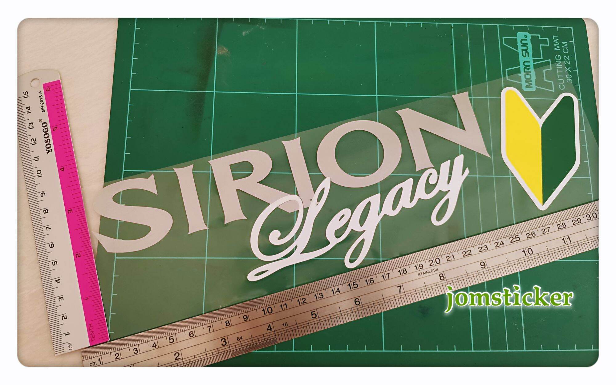Sticker Sirion Legacy (sticker cutting) | Lazada