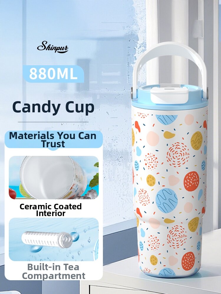 Portable Double Drinking Thermal Mug Harga  261 Ringgit*Penghantaran Percuma