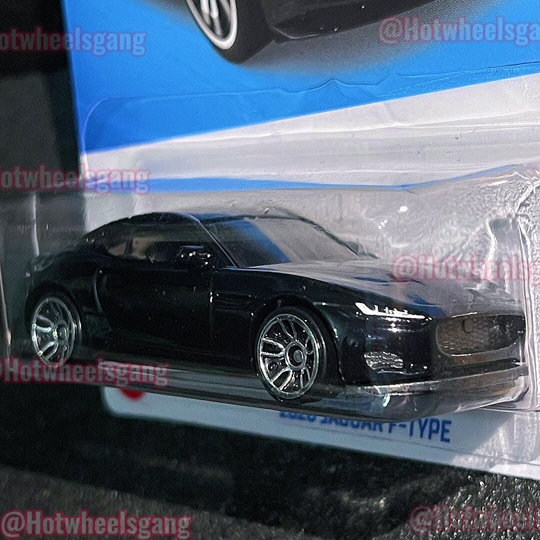 Hot Wheels 2020 Jaguar F-TYPE Noire - Série Turbo - Boîte Neuve Scellée (HW) - Échelle 1:64