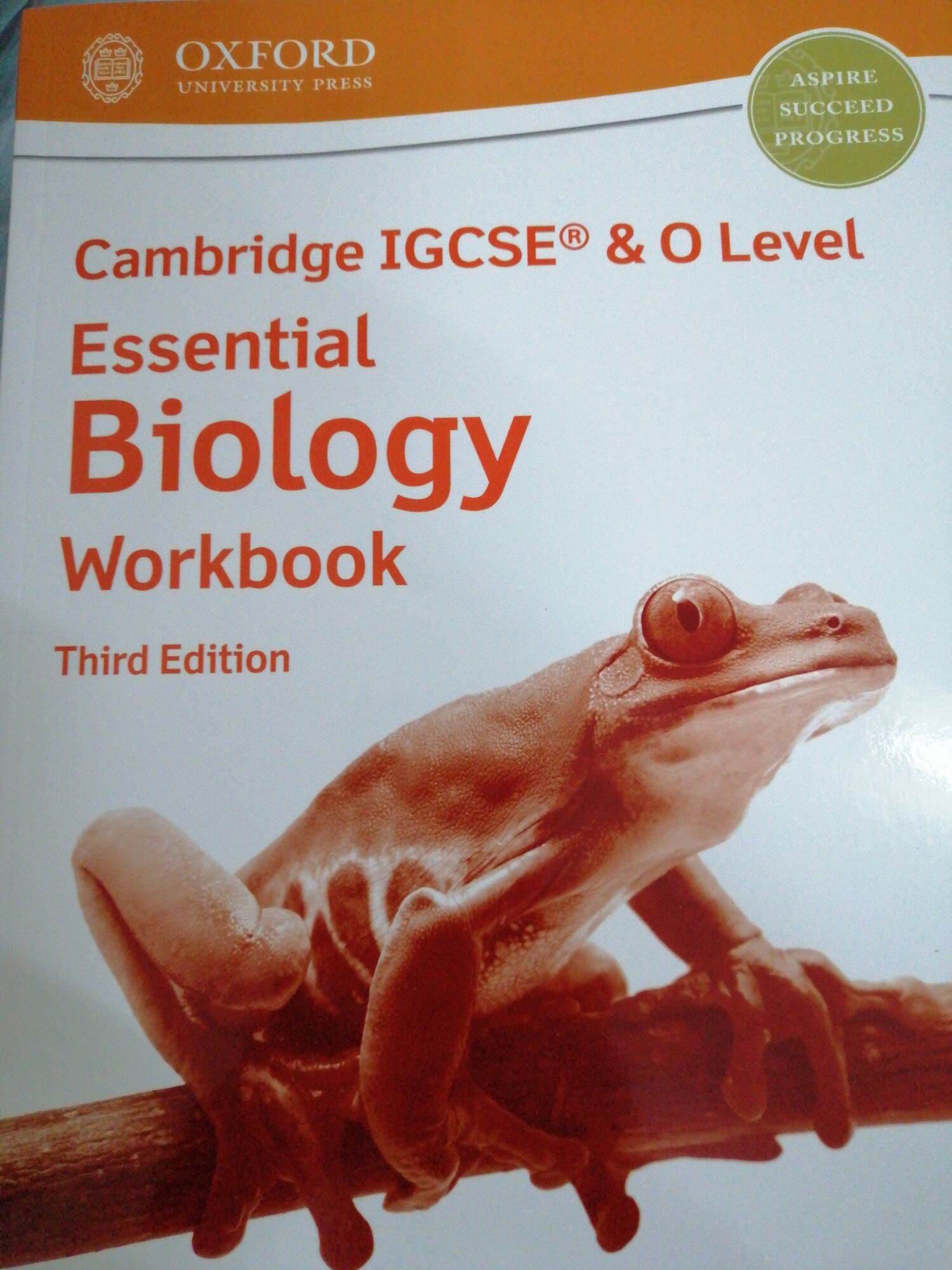 Cambridge IGCSE & O level Essential Biology workbook third edition for ...