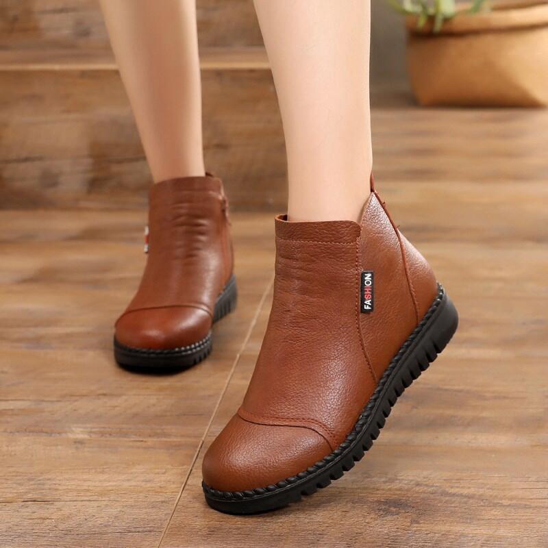 2019 Autumn And Winter New Style Martin Boots Female Pregnant Women a ...