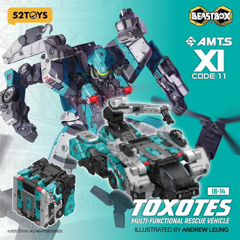 【Available On October 31th 08:30】52TOYS INFINITYBOX IB-14 TOXOTES Mecha Deformation Action Figure Po