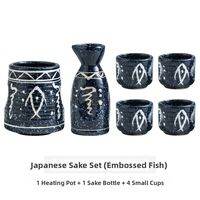 DALINGHU | Retro Style Commercial Use Pouring and Warming Sake Set