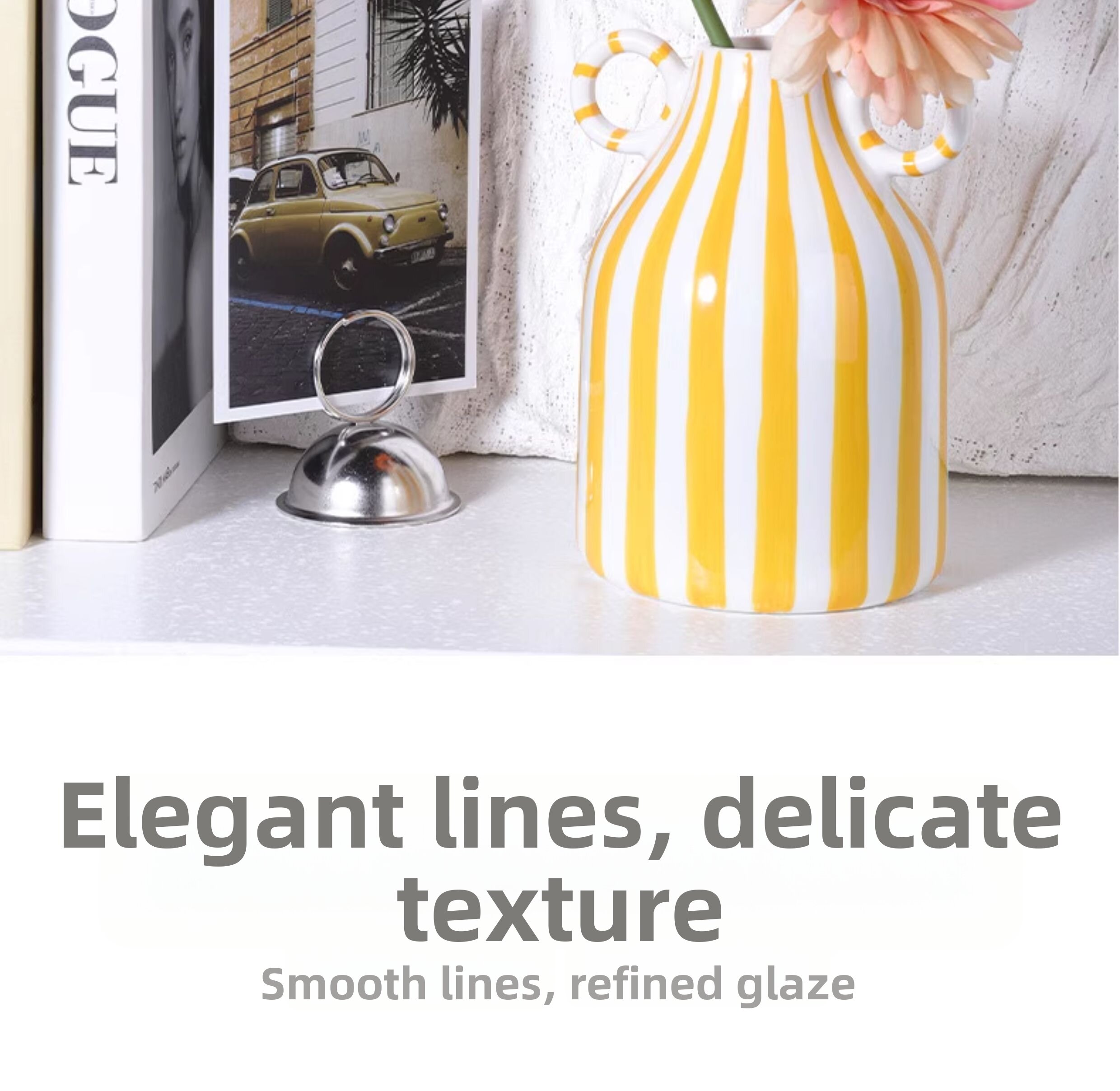 Small Hand Painted Ceramic Vase For Home And Table Decor_voghion.com