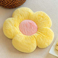 QIAOSHANG | Modern Luxury Sunflower Pillow White Flower Sofa Decoration