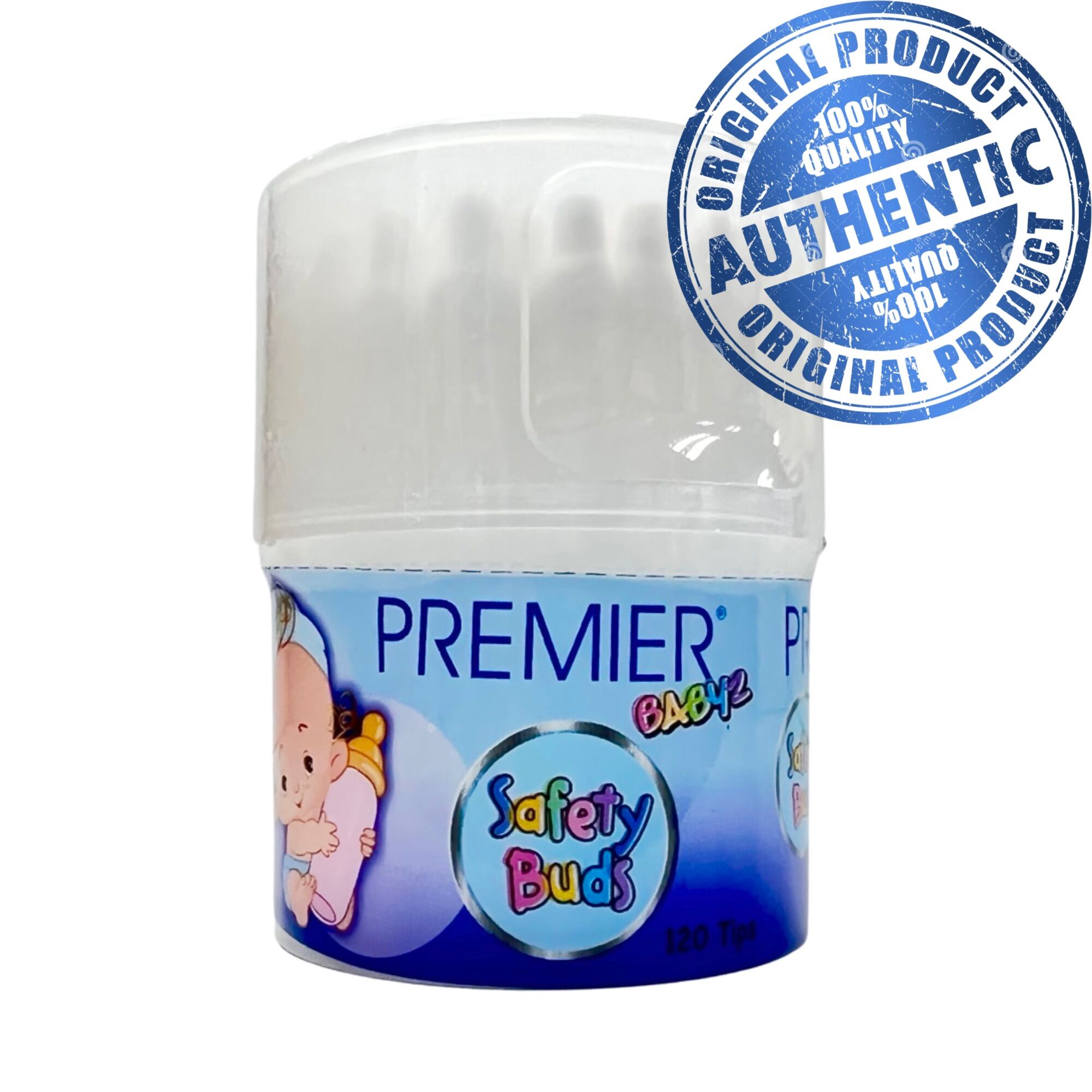 PREMIER BABY COTTON BUDS Safety buds 120 tips