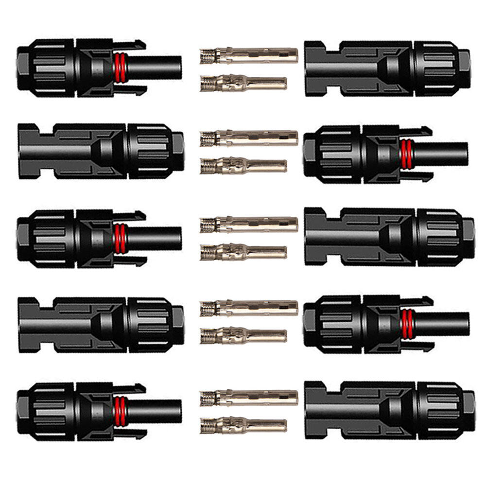 5 Pairs/Lot Solar Connectors with 2pcs Spanner Waterproof Solar Panel Connector SOLAR PV Connector For Solar cable 2.5/ 4/6mm2