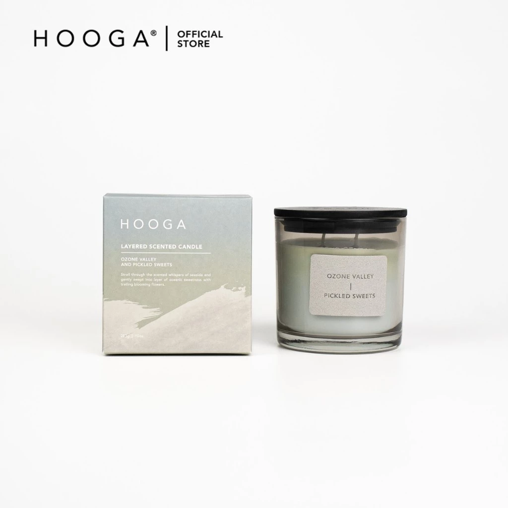 HOOGA Earth Series Layered Scented Candle 283g