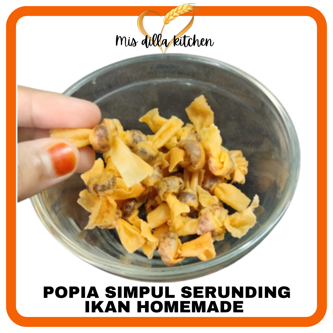 [Kuih Raya 2023] Popia Simpul Serunding Ikan Homemade | Lazada