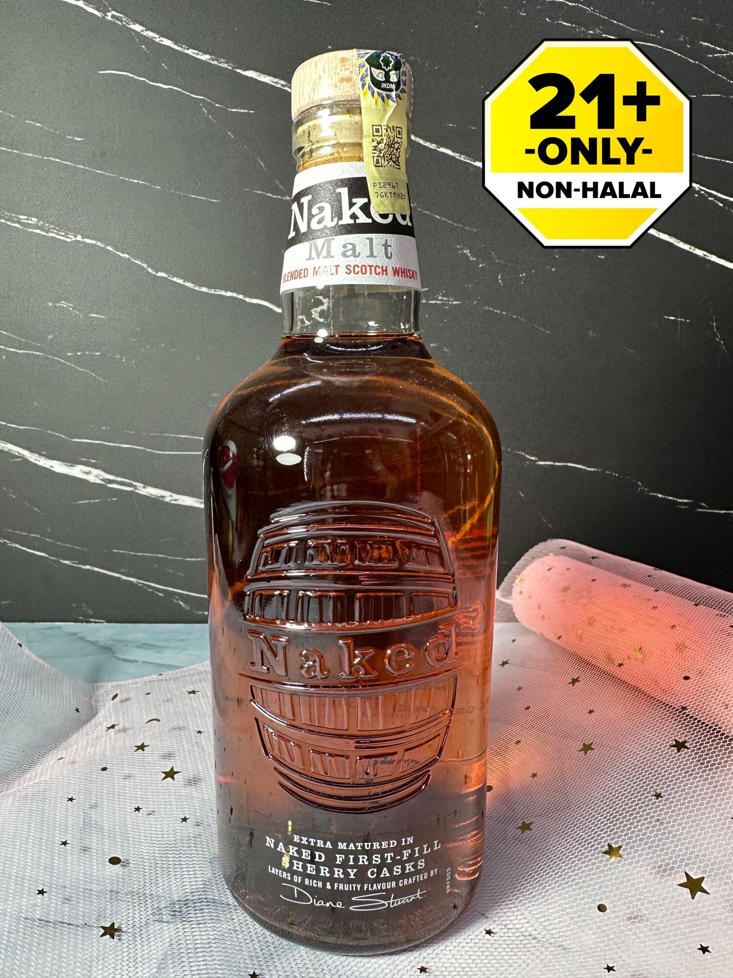 The Naked Grouse Blended Malt Scotch Whisky ML Lazada