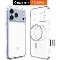 SPIGEN Case for iPhone 18 / 17 Series [Ultra Hybrid T MagFit] Camera Control Button Coverage Dual Layer Case with Embedded Magnet for a Stronger MagSafe Hold / iPhone 18 Pro Max Case / iPhone 17 Pro Max Case / iPhone 18 Pro Casing / iPhone 17 Pro Casing