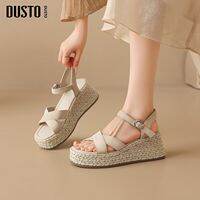 DUSTO | Sandy Wedge Platform Sandals for Women