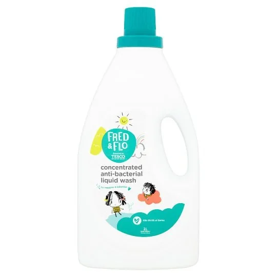 Tesco Fred & Flo Concentrated Anti-Bacterial Liquid Wash 2L
