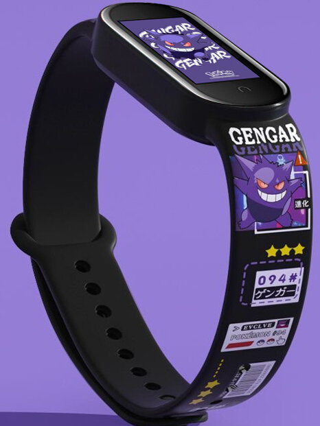 Pokemon Smartwatch Ghastly Multi-Functional Bluetooth Wallpaper Heart Rate Monitor Student Sports Bracelet Alarm Clock Pedometer Harga  9 Ringgit*Penghantaran Percuma