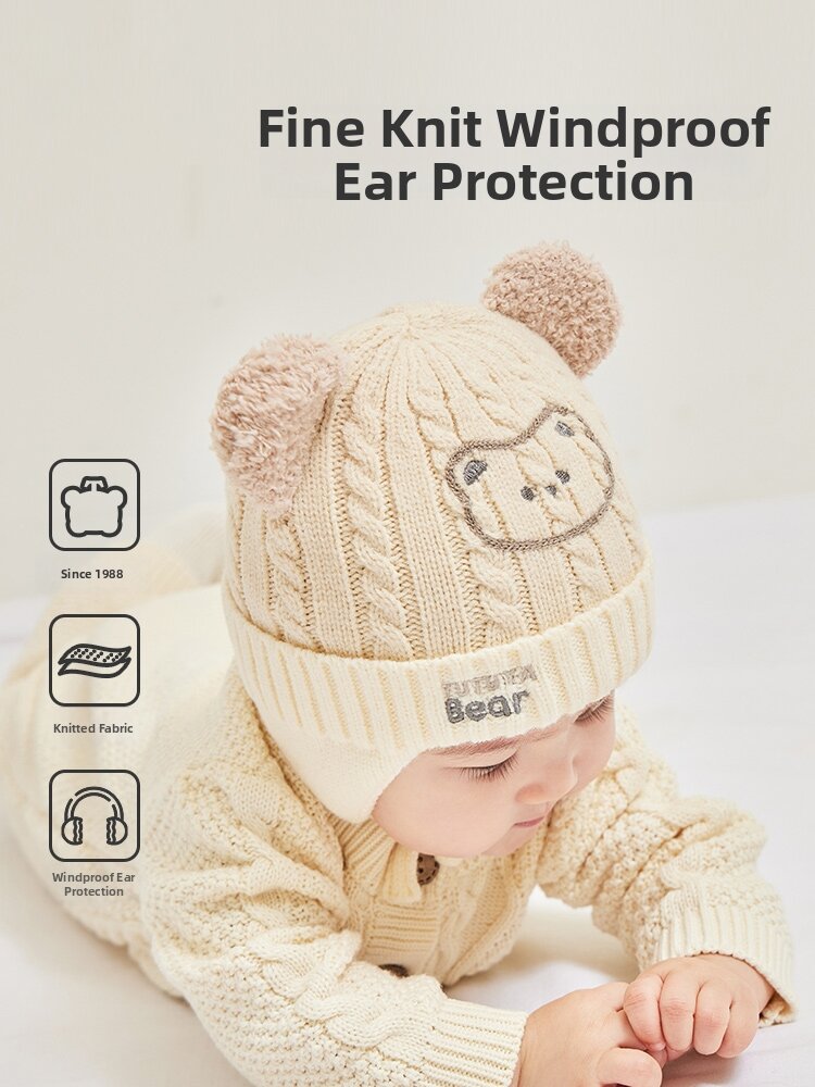 Winter Infant Ear Protection Hat Harga  96 Ringgit*Penghantaran Percuma