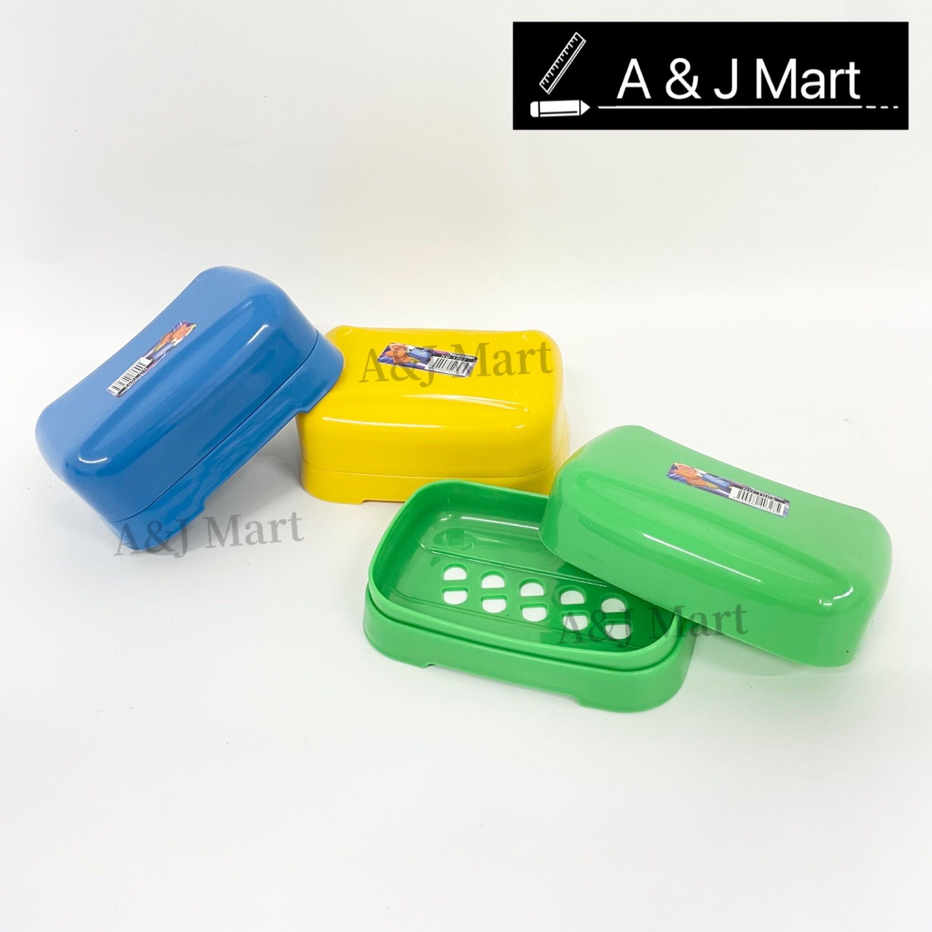 Bathroom Plastic Soap Case/ Soap Box/ 肥皂盒 (1pc)(Random Colour)