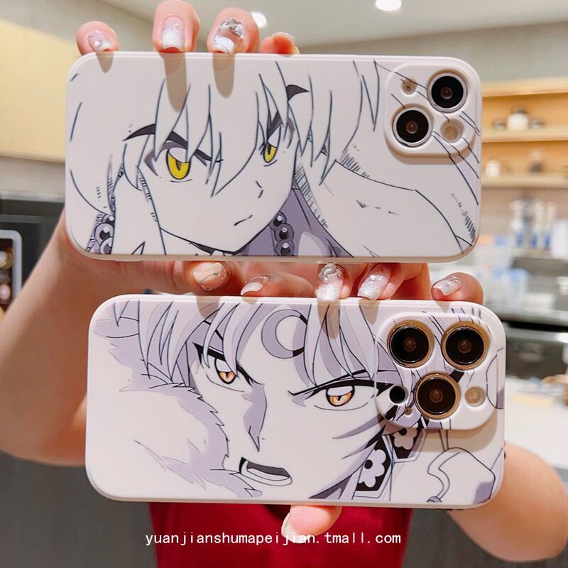 Eouine 2 Pack Phone Case For Samsung Galaxy A12(4G) 6.5'', Anime Demon Slayer Kamado Tanjirou