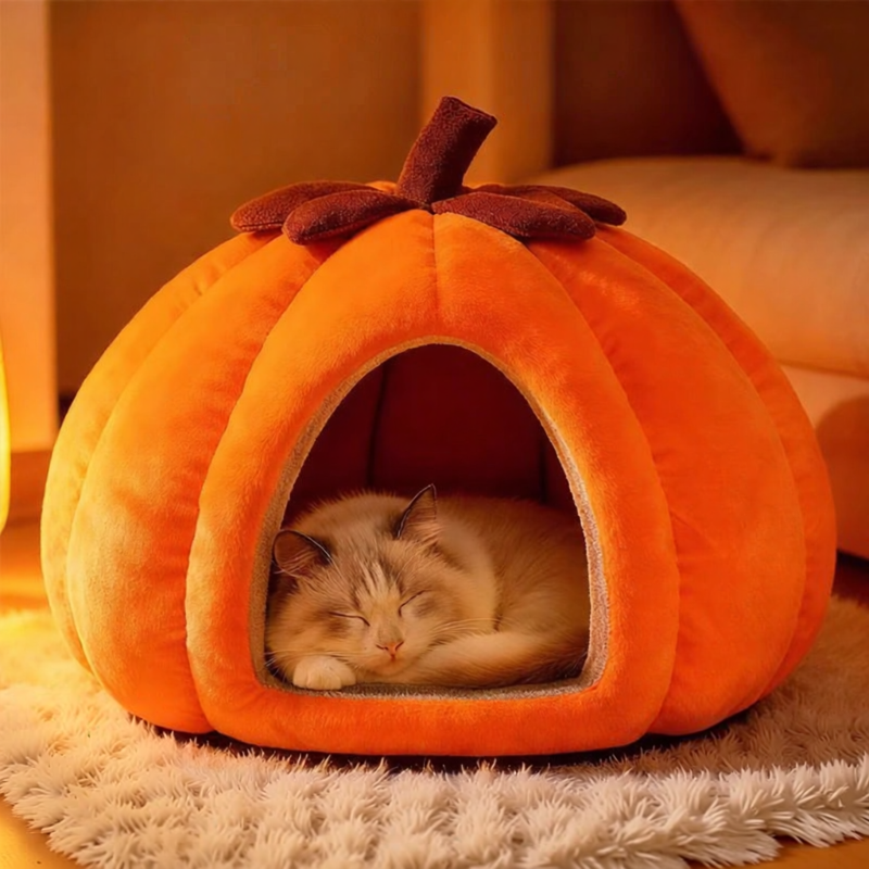 Besee | Semi-enclosed Thickened Insulating Pet Bed - Jenama Besee Harga 68 Ringgit*Penghantaran Percuma