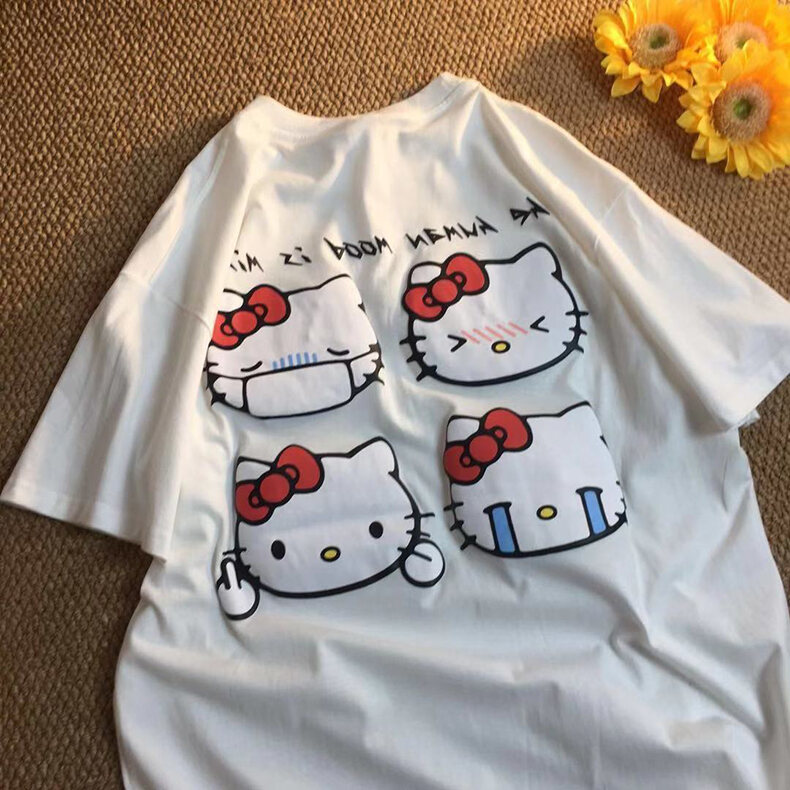 Hellokitty Hello Kitty Shorts Women's Summer Cute Hello Kitty Men's ...