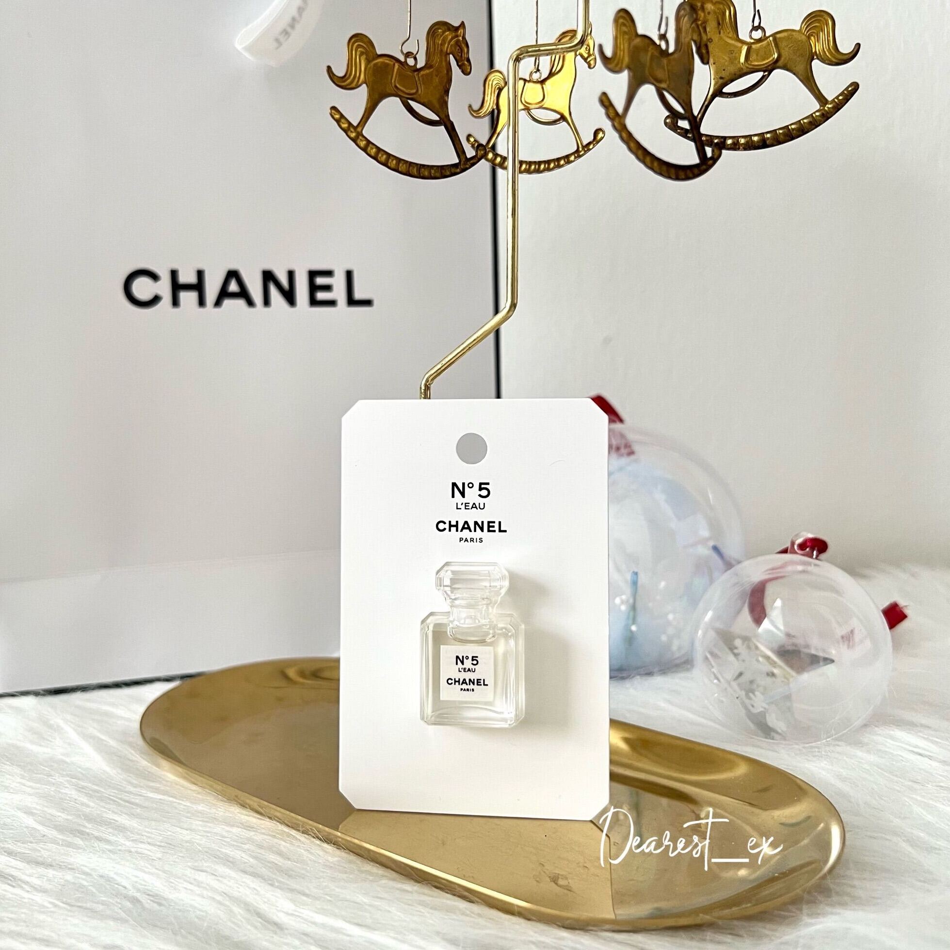 Limited Edition CC_CHANEL Factory N°5/N5 L'eau Eau De Toilette 1.5ml  Fragrance Perfume Travel Miniature N5 淡香水工业风包装