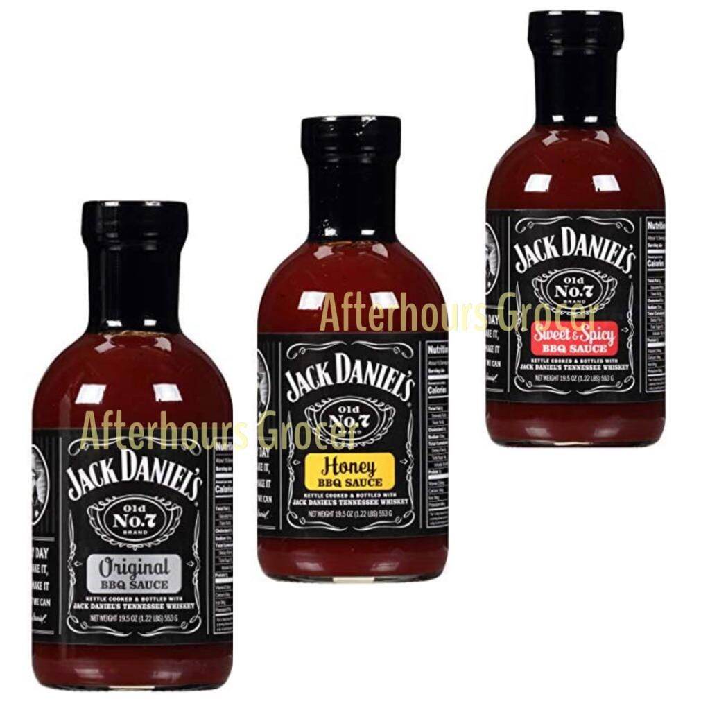 Jack Daniels Old No7 Bbq Sauce 195 0z122lbs 553g Lazada