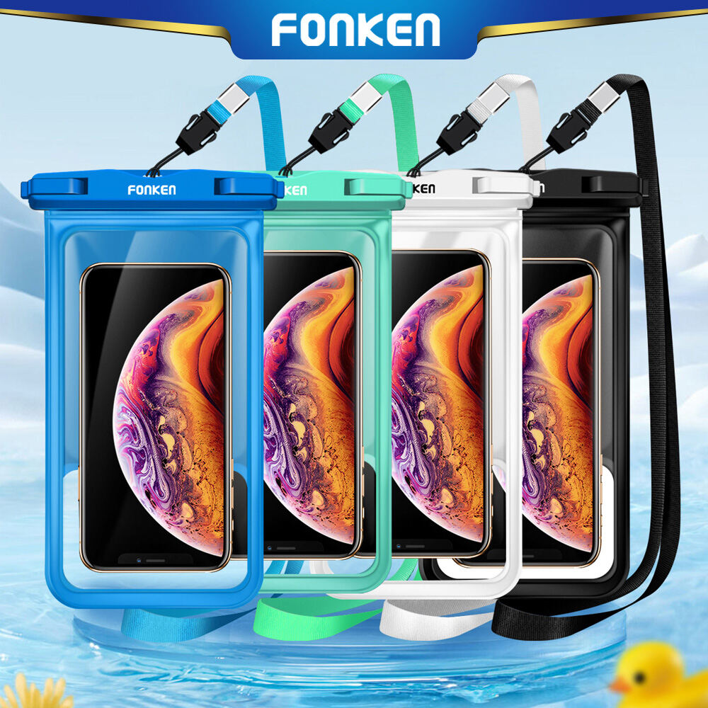 FONKEN Full View Waterproof Case transparent dry bag Underwater Swimming Pouch Waterproof Bag