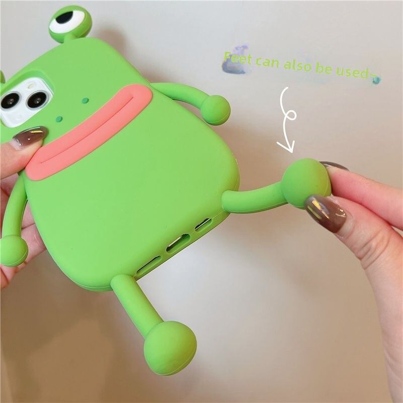 Frosch Handyhülle Aus Silikon Weiches Schutzcase Für Iphone_voghion.com