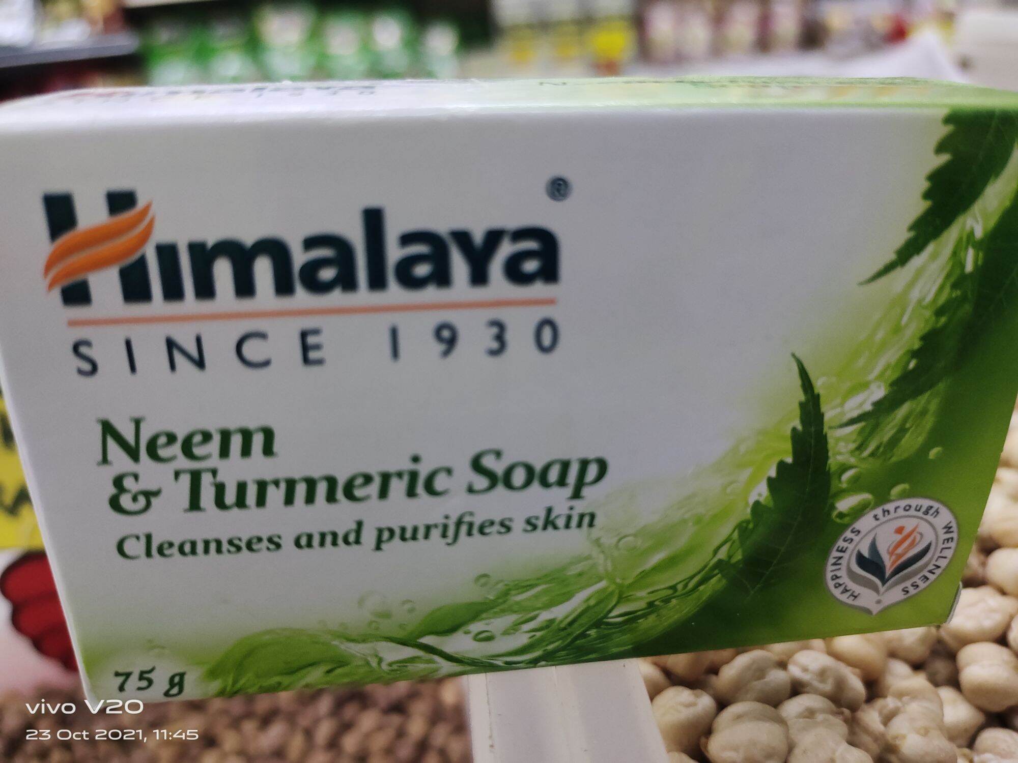 Himalaya Neem & Turmeric Soap cleanses and purifies skin 75g/125g Lazada