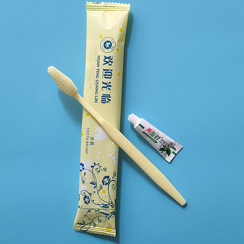 B & B Hotel Disposable Top Grade Washed Amenities Hotel Room Toothbrush