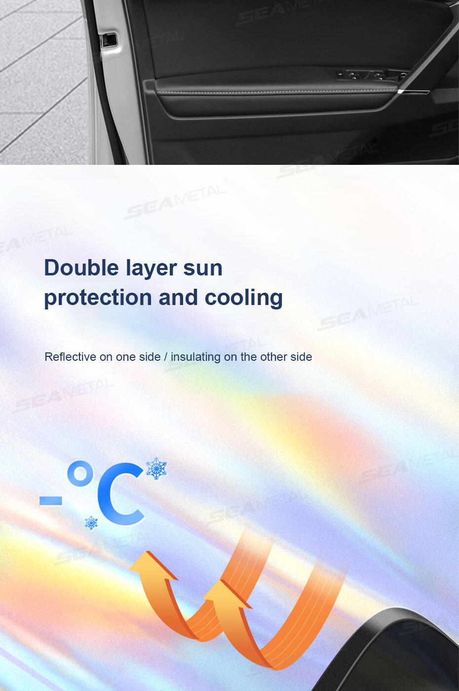 Magnetic Car Side Window Sunshade For Uv Protection & Cooling_voghion.com