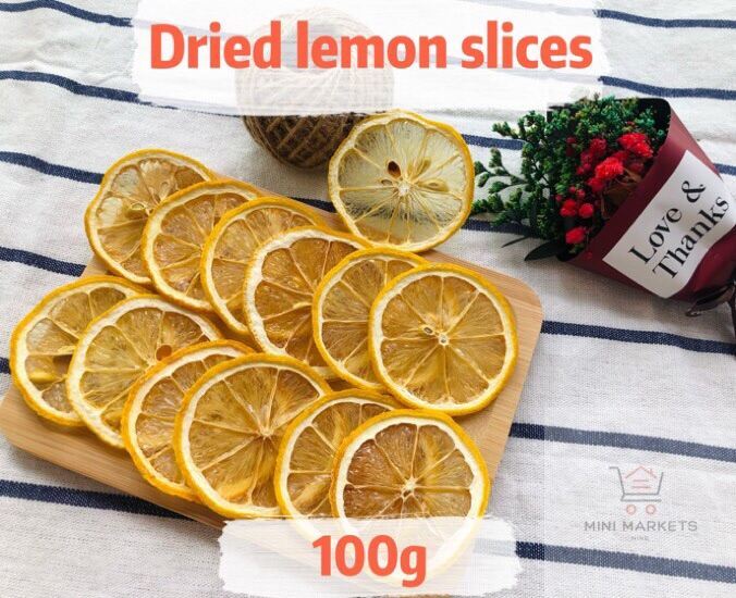 🇲🇾《新鲜水果，现定现做》精选檸檬幹片 Dried lemon slice | Lemon kering 100g 现货 Ready ...