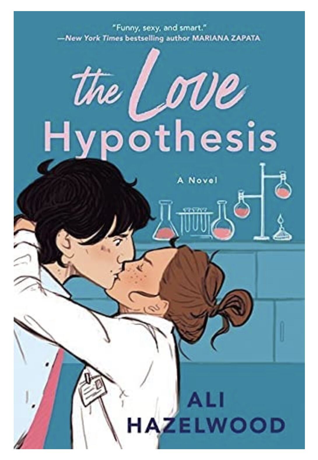 The Love Hypothesis a book by Ali Hazelwood. Tiktok made me buy it! Bookstagram and hot stock Malaysia