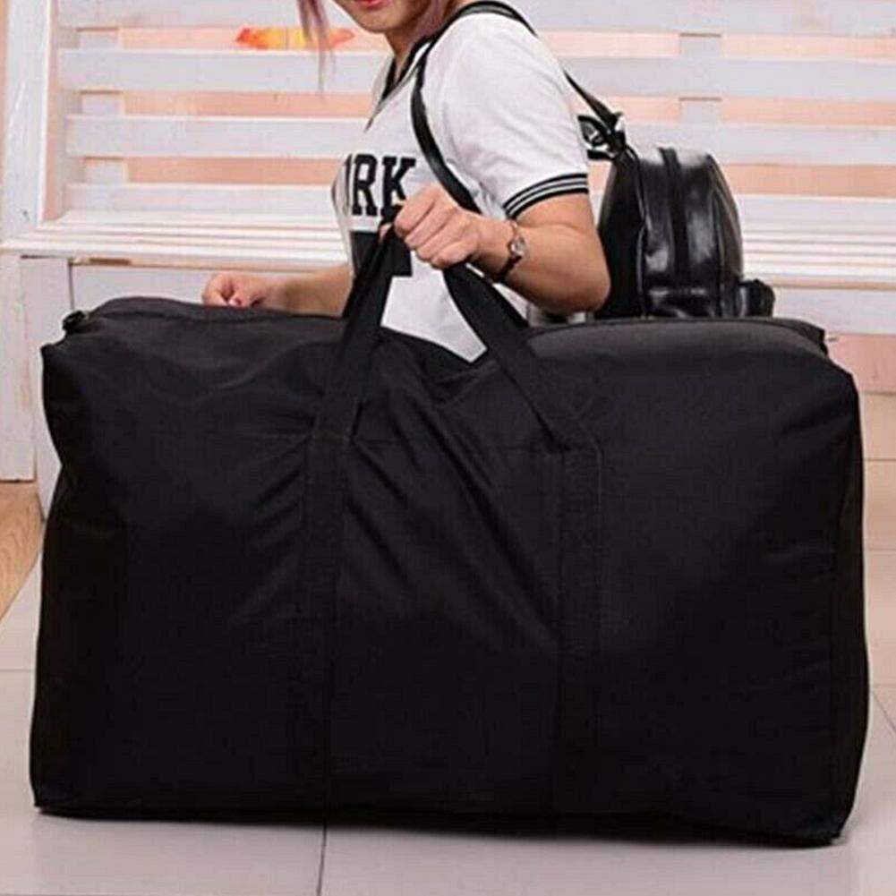 Large Capacity Folding Oxford Duffle Bag For Travel And Moving_voghion.com