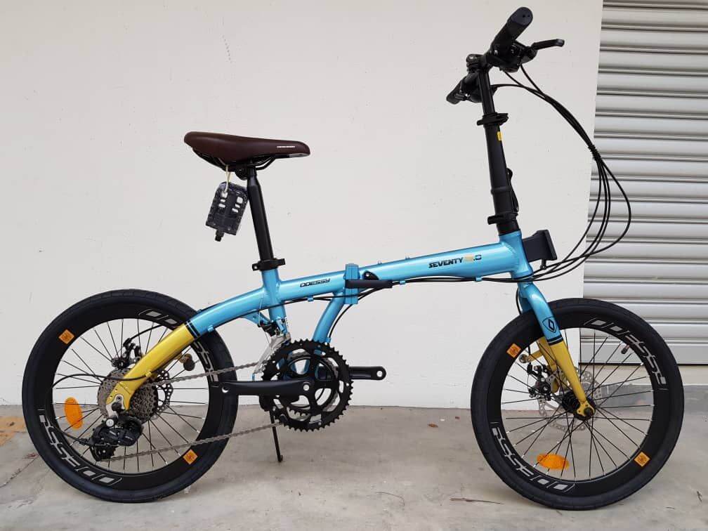 seventy folding bike