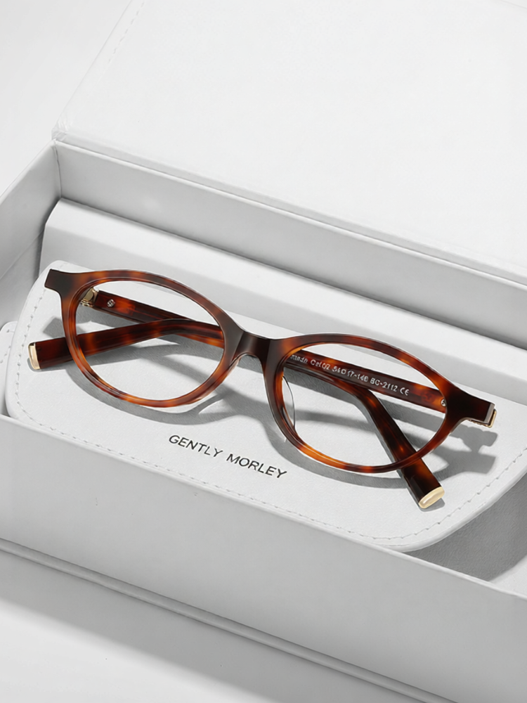 gently morley | Elliptical Frame Anti-Blue Light Sunglasses for Women - Jenama GENTLY & MORLEY Harga 287 Ringgit*Penghantaran Percuma