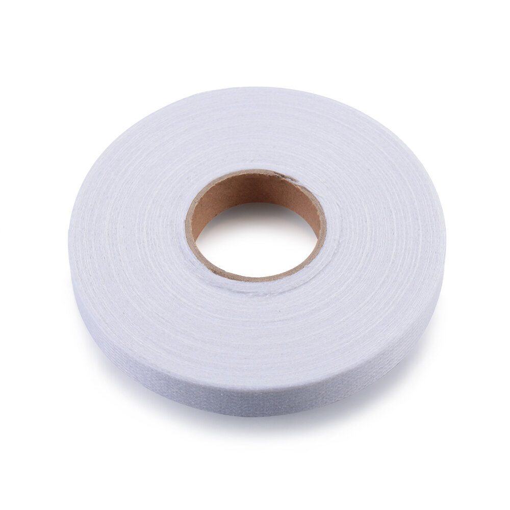 50 Meters Adhesive Fabric Double-sided Wonder Web Iron On Hemming Tape Roll Clothes Sewing Turn Up Hem