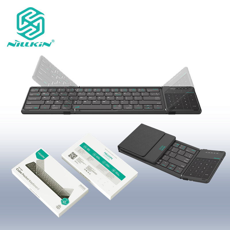 Nillkin Cube Pocket Foldable Bluetooth Keyboard wi...