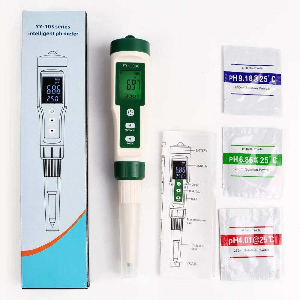 Professional Food PH Meter 014 High Accuracy Sensor Temp Acidity