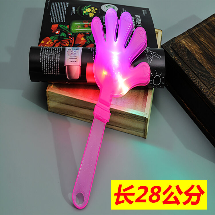 Luminous Clap Trap Large Small Hand-Shape Swatter Toy Palm Claps Applauding Bats Concert Props Light Stick. 