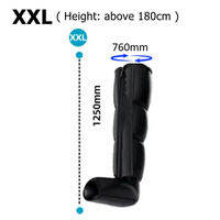 Jinkairui Wireless Leg Massager Air Compression Recovery System Foot and Leg Recovery Boots to Improve Circulation Professional Leg Massage Device