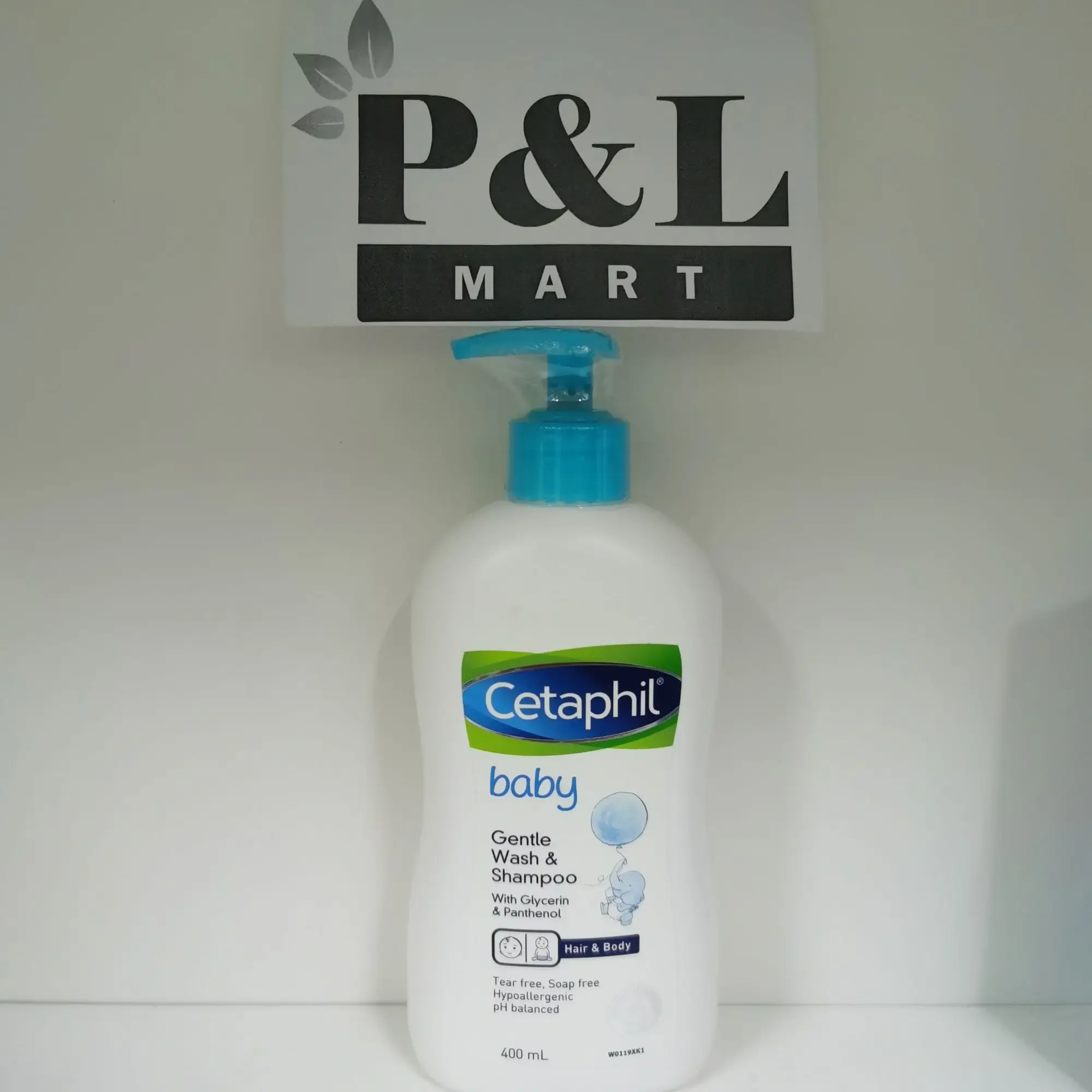 Cetaphil Baby Gentle Wash & Shampoo 400ml exp:09/2023